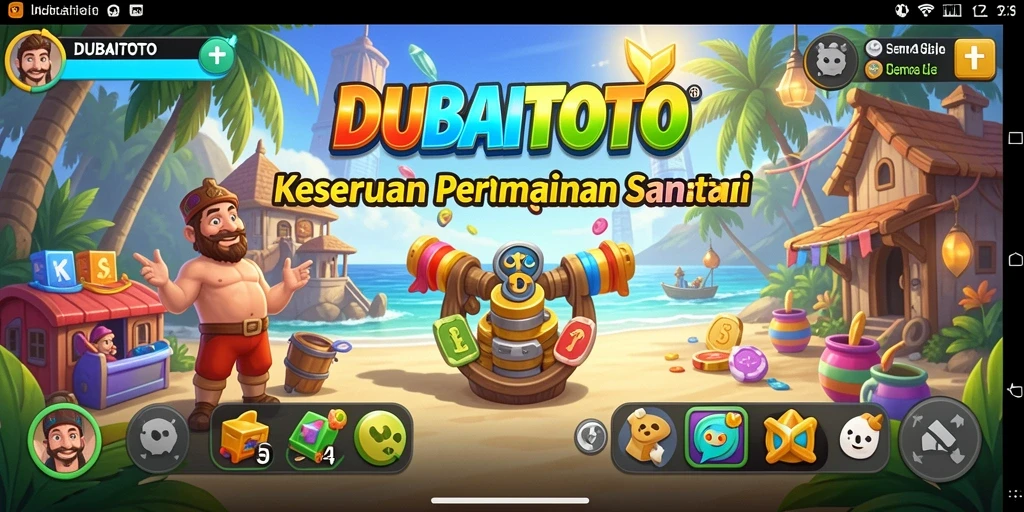 Menampilkan gameplay DUBAITOTO yang menghibur dan santai.