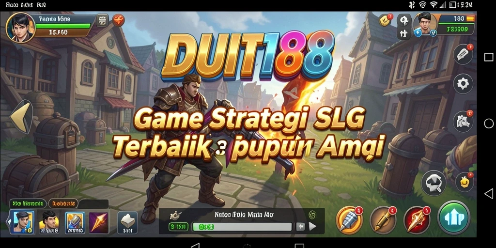 Tampilan gameplay strategis dari DUIT188 yang seru.