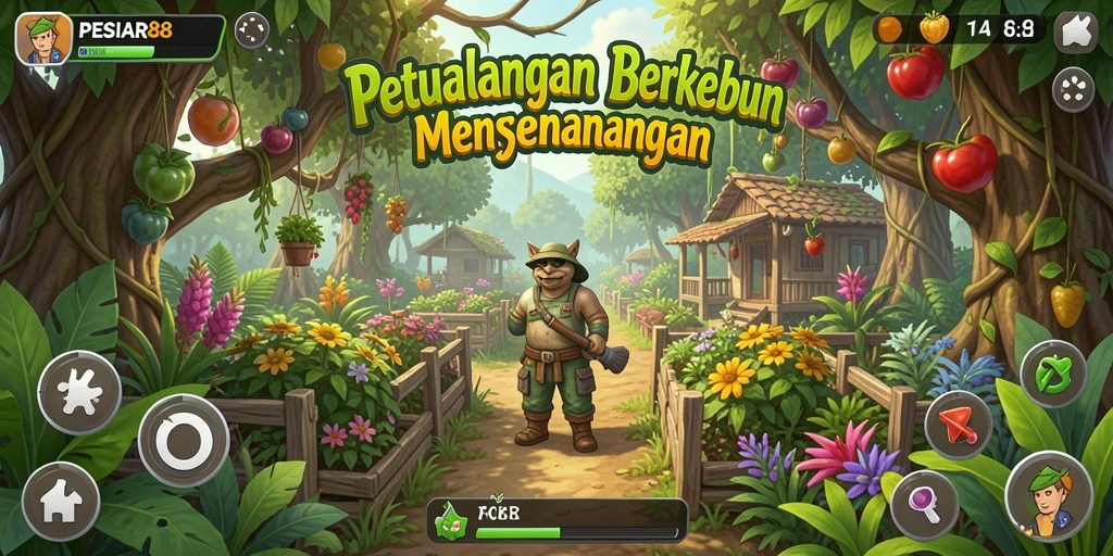 Tangkapan layar PESIAR88 menampilkan petualangan berkebun yang menarik.
