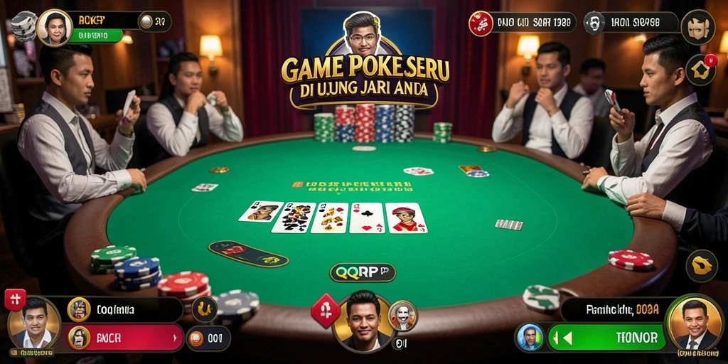 Tampilan gameplay QQRP yang mendebarkan dan interaktif.