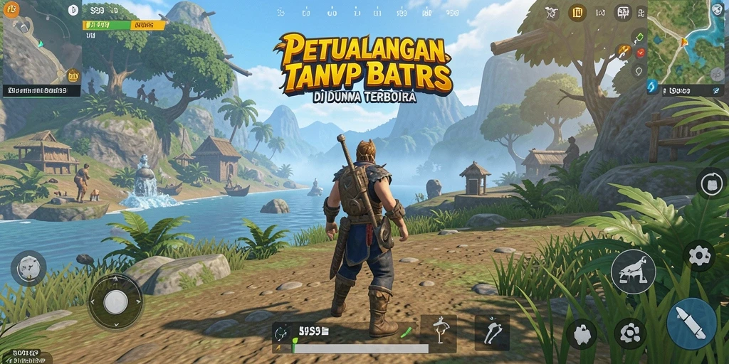 Gameplay S9S9 menampilkan suasana petualangan yang mendebarkan di dunia terbuka.